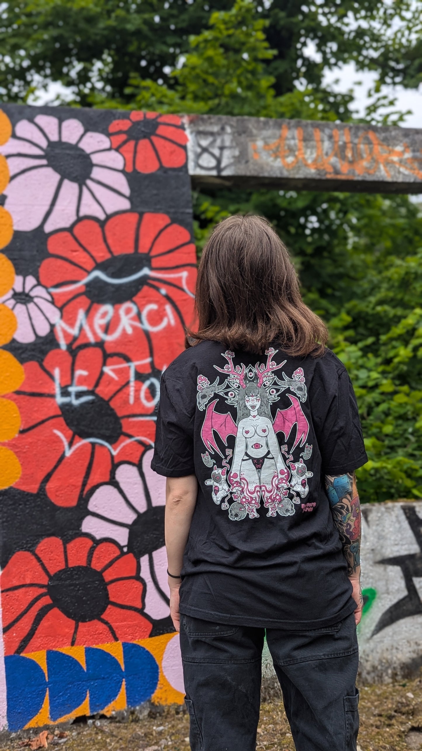 Démon Rose T-shirt