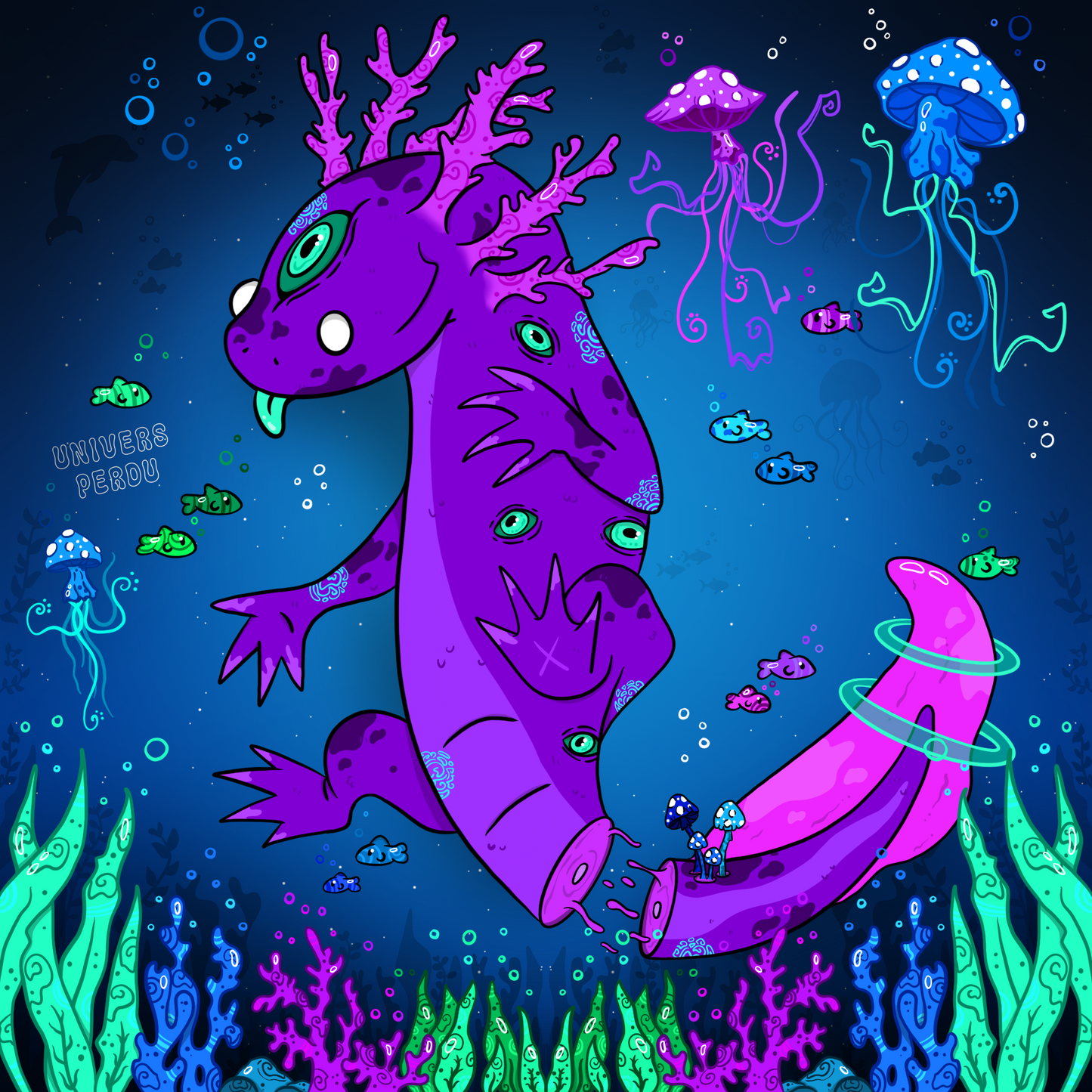 Axolotl Prints