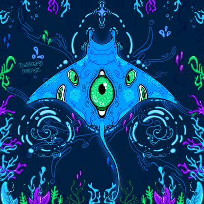 Raie Manta Prints
