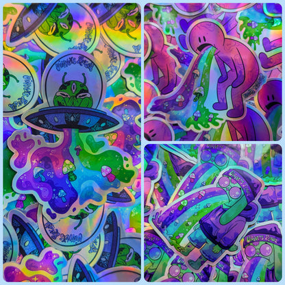Lot Stickers Stay Trippy