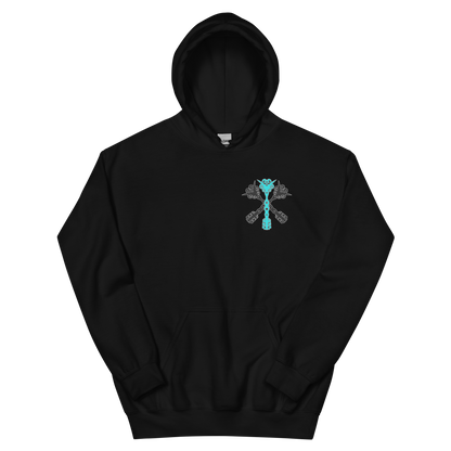 Démon Bleu Hoodie