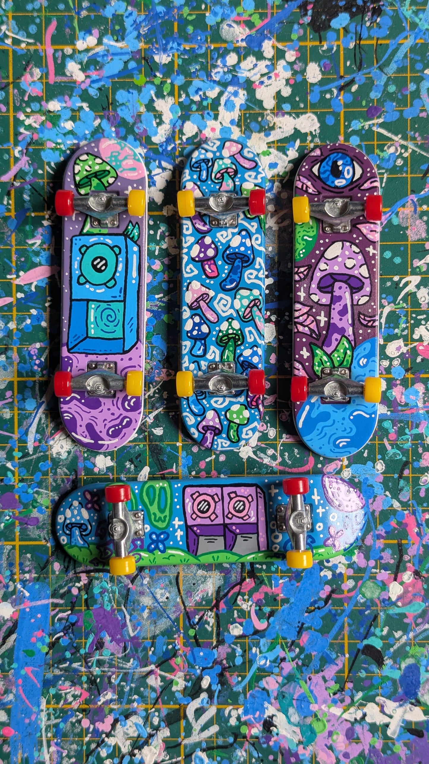 Finger Skates Customisés