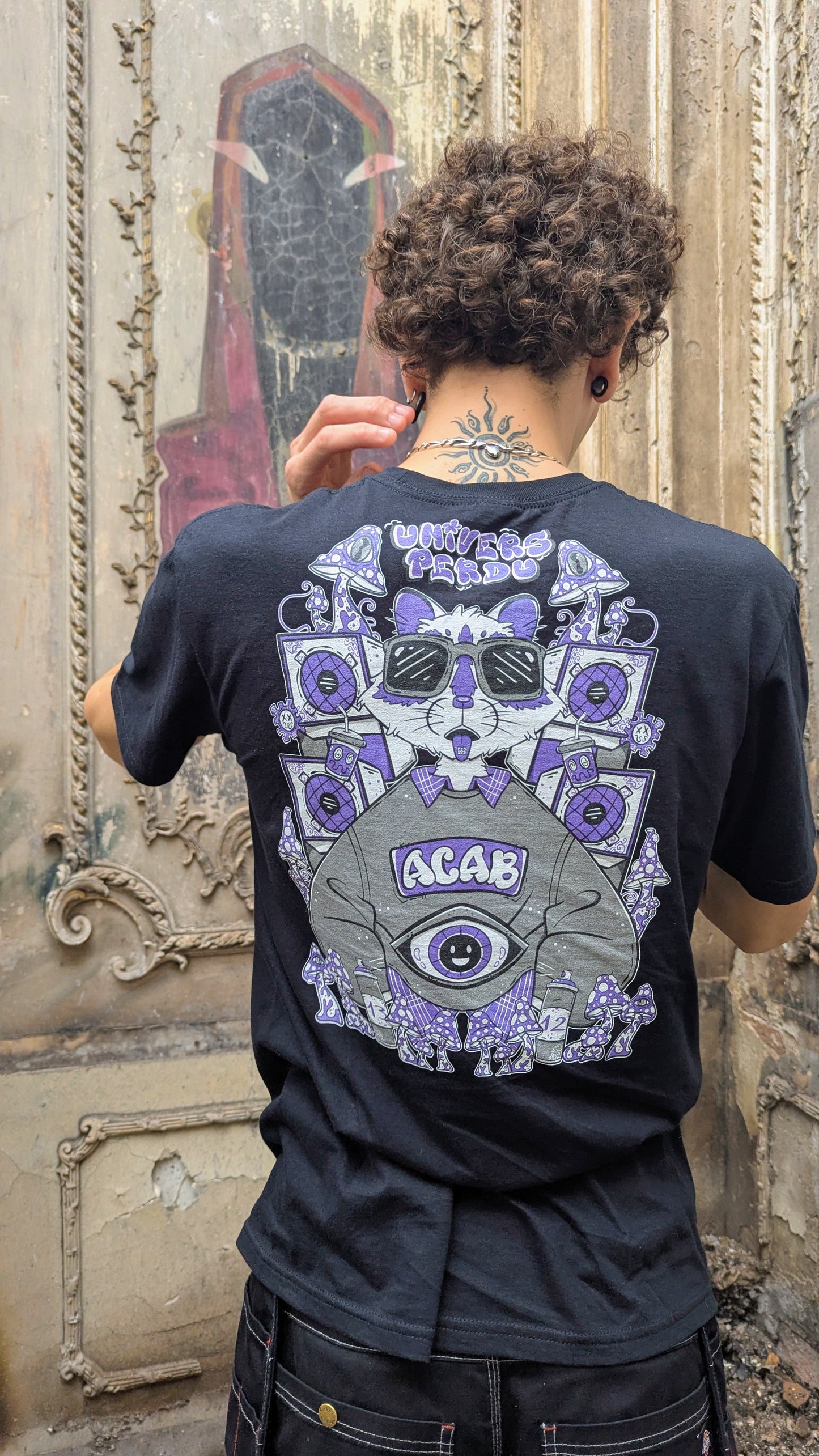 Raccoon ACAB T-shirt