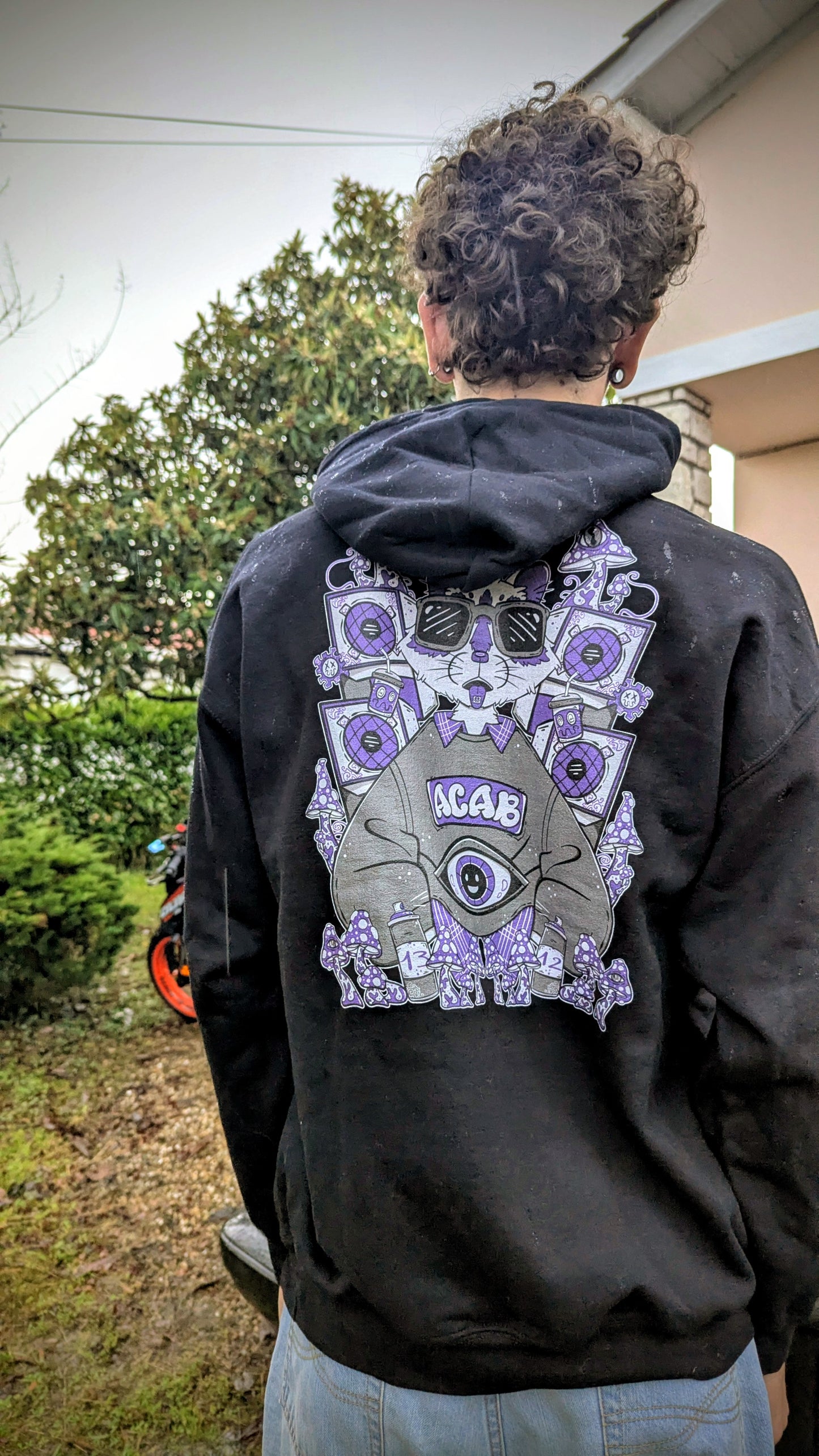 Raccoon ACAB Hoodie
