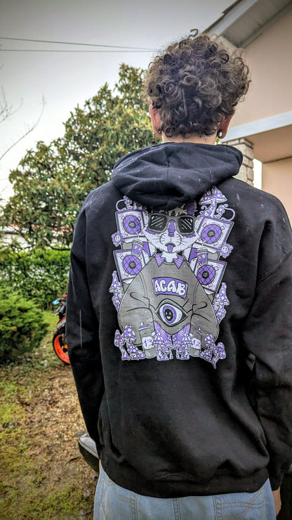 Raccoon ACAB Hoodie