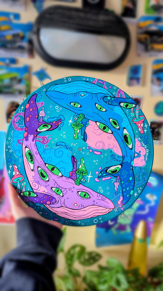 Vinyle Baleines Psychédéliques