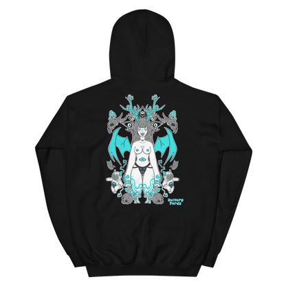Démon Bleu Hoodie