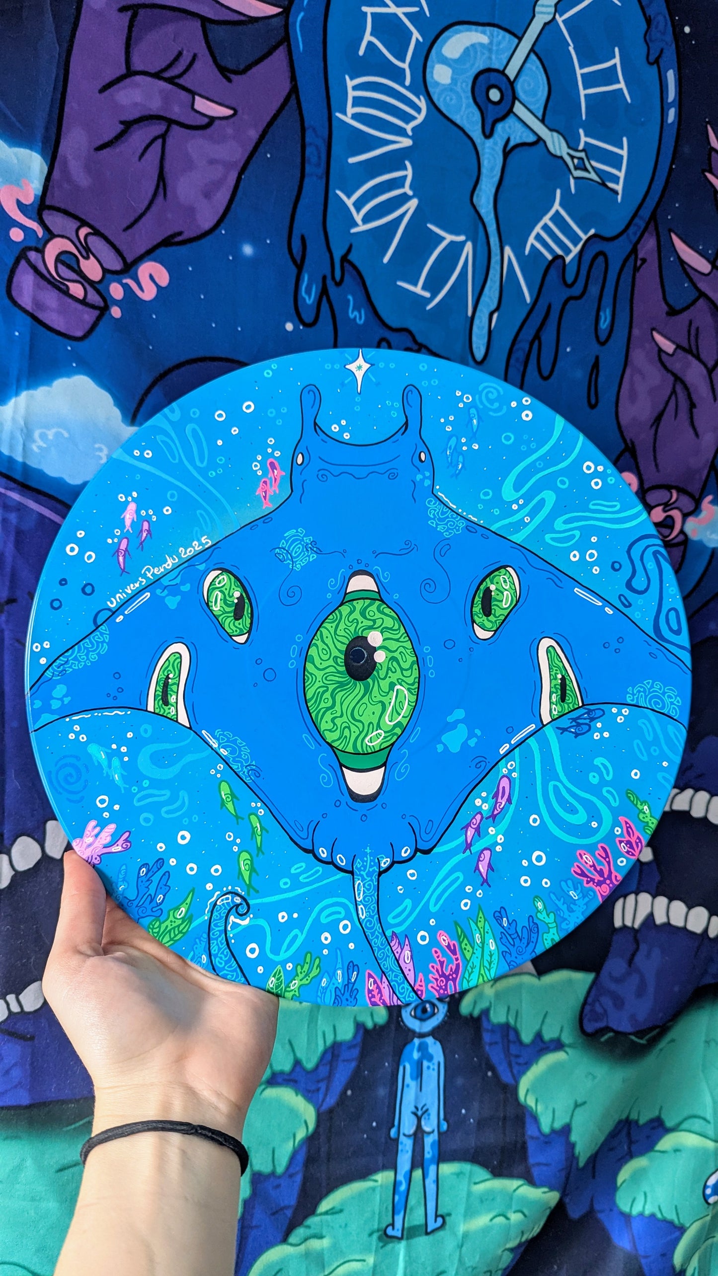 Vinyle Raie Manta