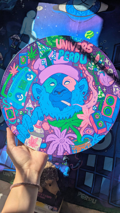 Vinyle Gorille Psychédélique